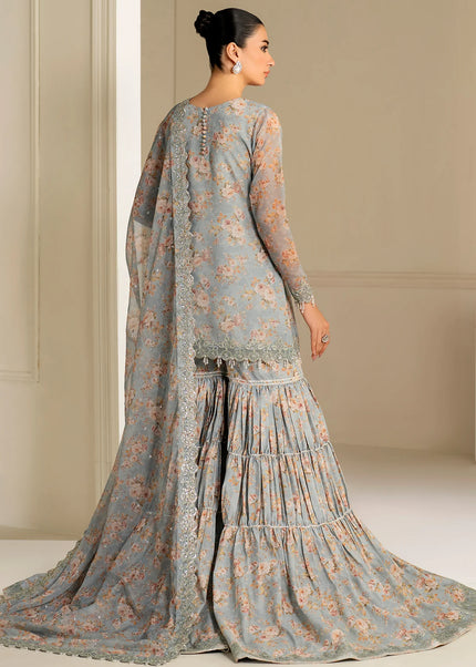 Baroque | Embroidered Chiffon UF-4165