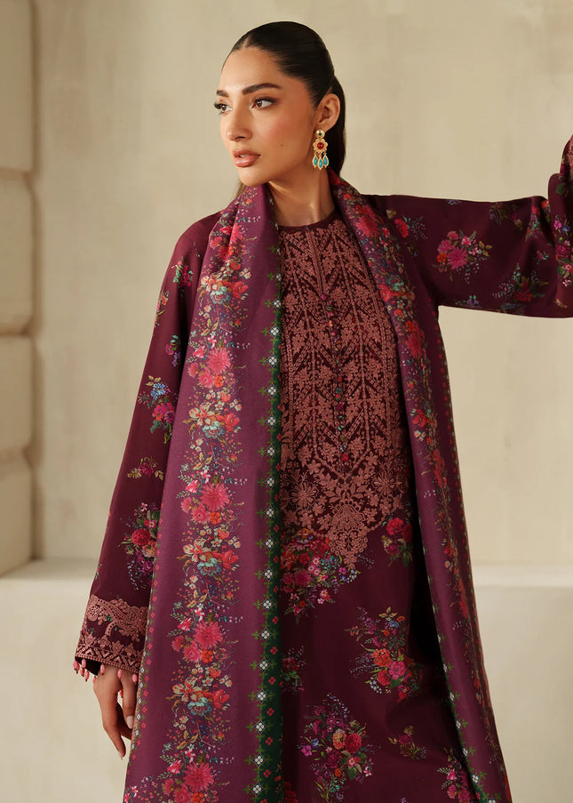 Baroque | Embroidered Khaddar UF-4338