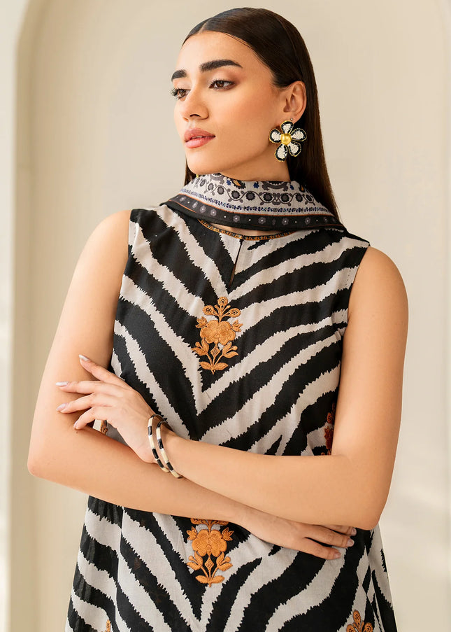 Baroque | Embroidered Printed Lawn UF-4206