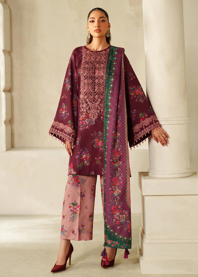 Baroque | Embroidered Khaddar UF-4338