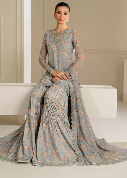 Baroque | Embroidered Chiffon UF-4165