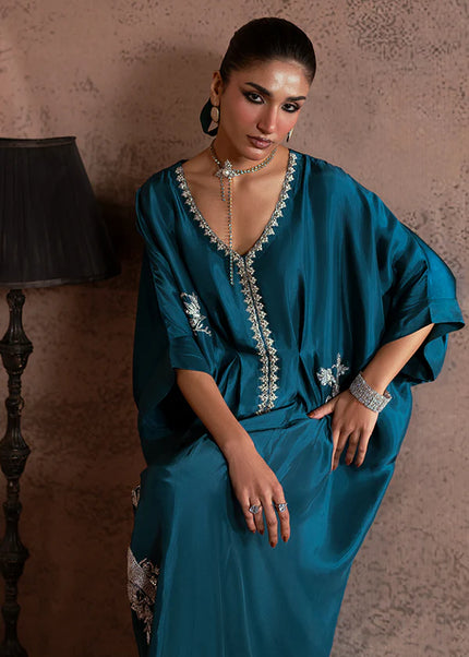 Farrukhzia | Fareesha - Teal