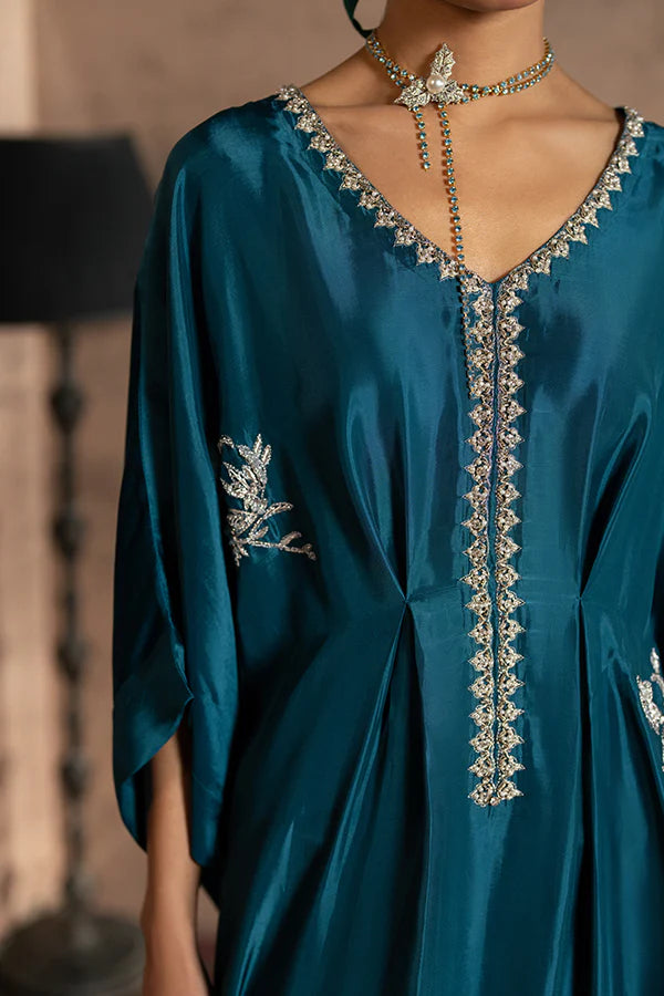 Farrukhzia | Fareesha - Teal