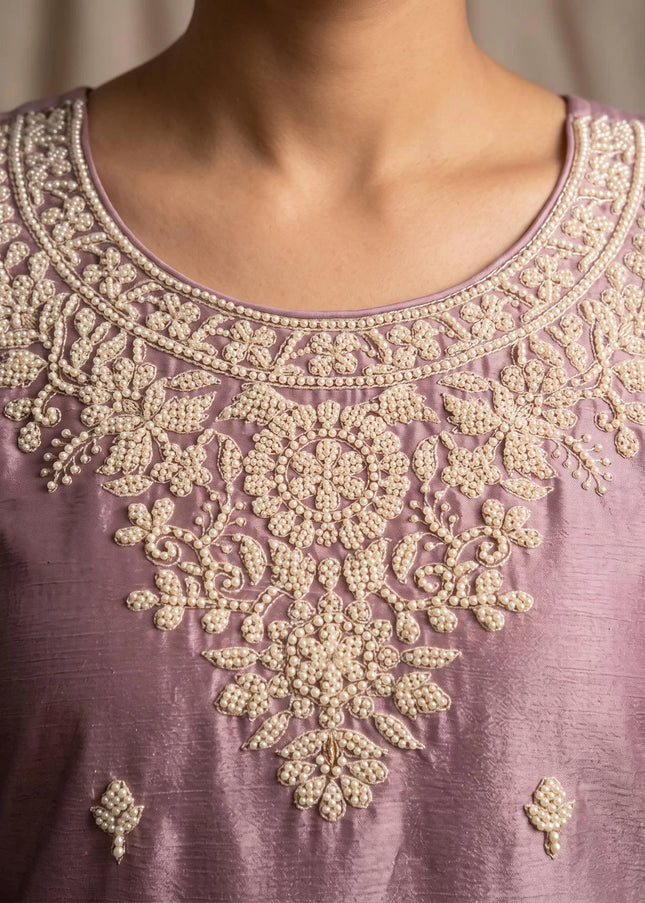 Chinnon Embroidered Sharara Suit Series