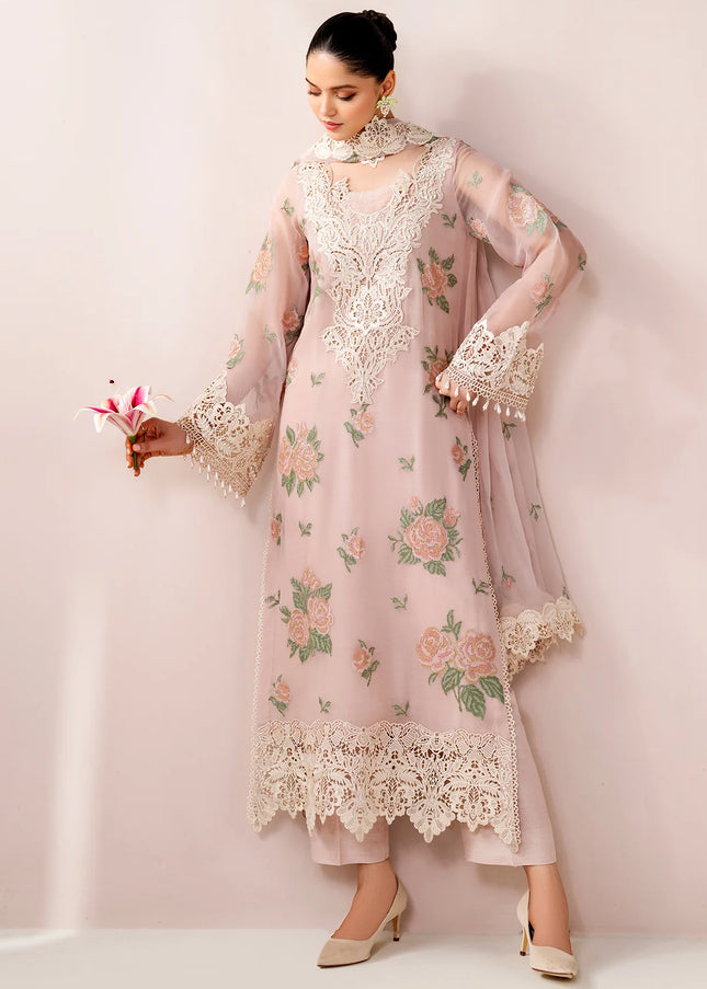 Baroque | Embroidered Chiffon UF-4189