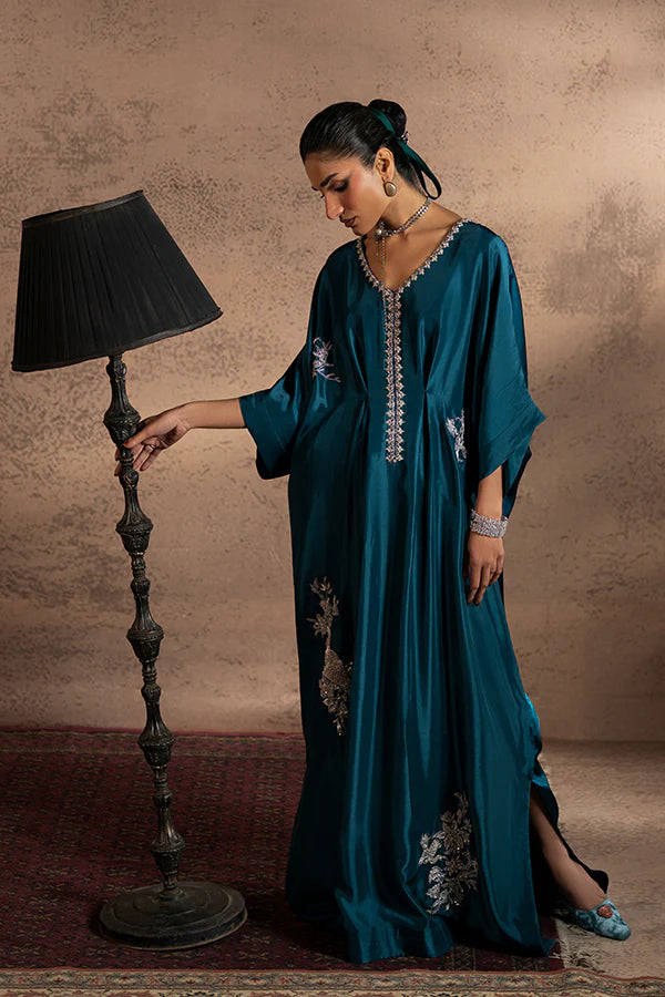 Farrukhzia | Fareesha - Teal