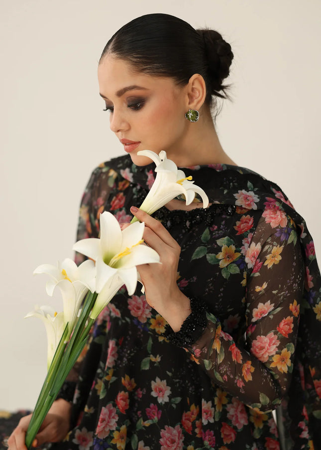 Baroque | Embroidered Chiffon PR-1158