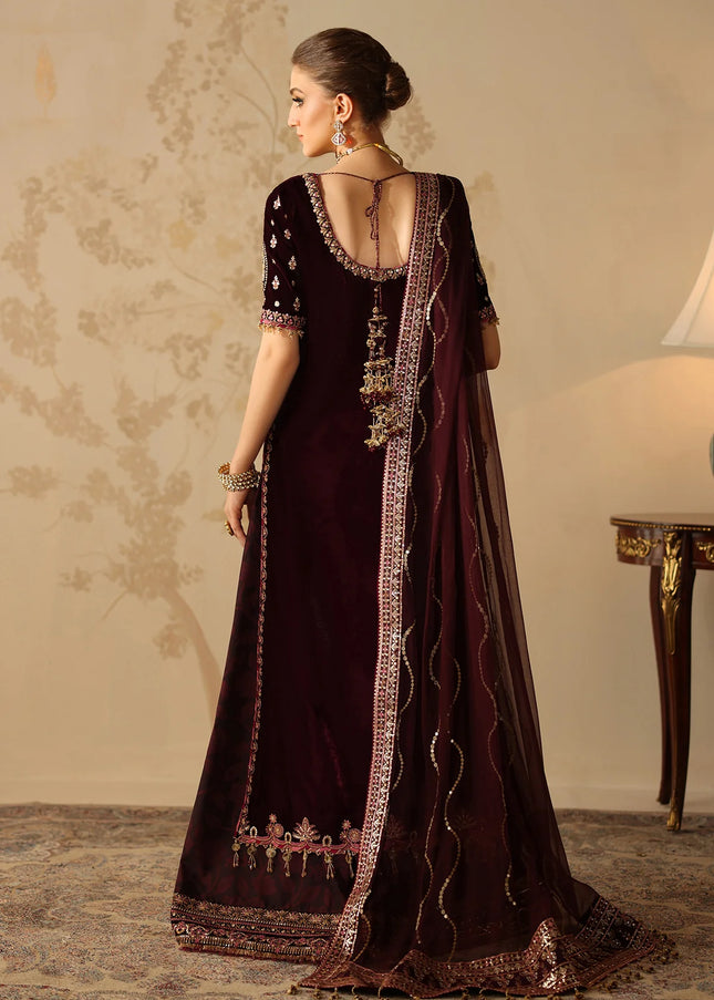 Baroque | Embroidered Velvet UF-4313