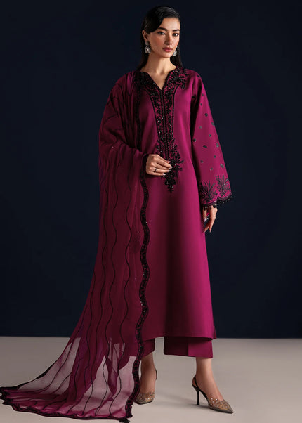 Baroque | Embroidered Raw Silk PR-1321
