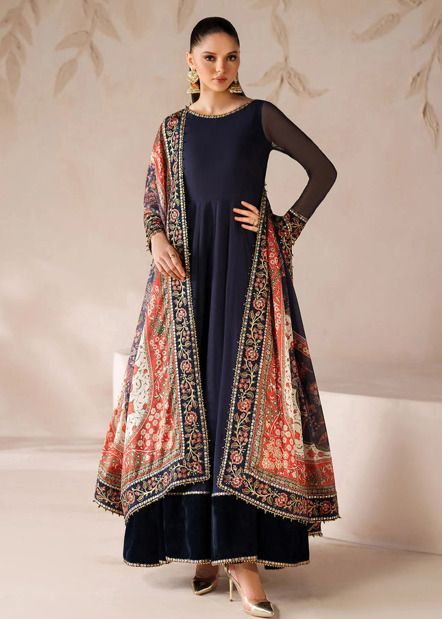 Baroque | Embroidered Chiffon PR-1203