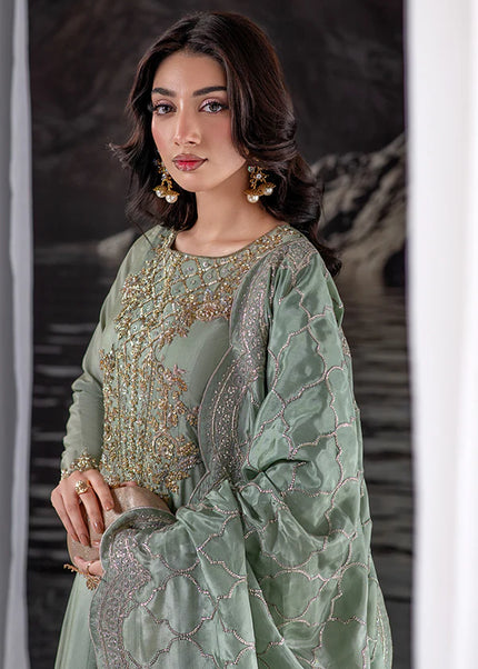 Farrukhzia | Laavni - Mauve Green