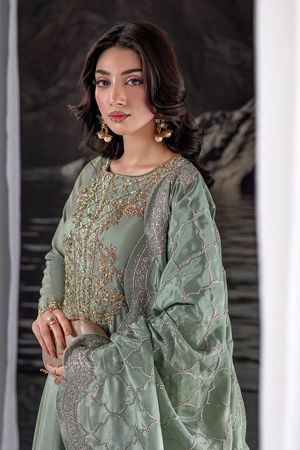 Farrukhzia | Laavni - Mauve Green