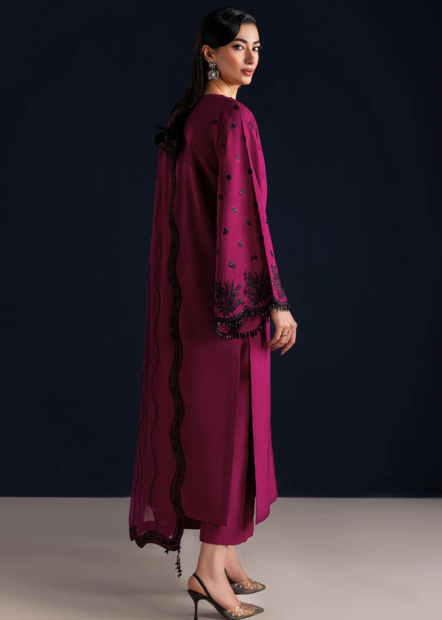Baroque | Embroidered Raw Silk PR-1321