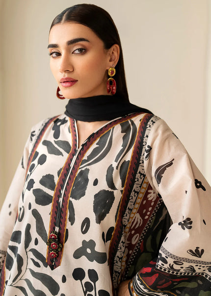 Baroque | Embroidered Printed Lawn UF-4199