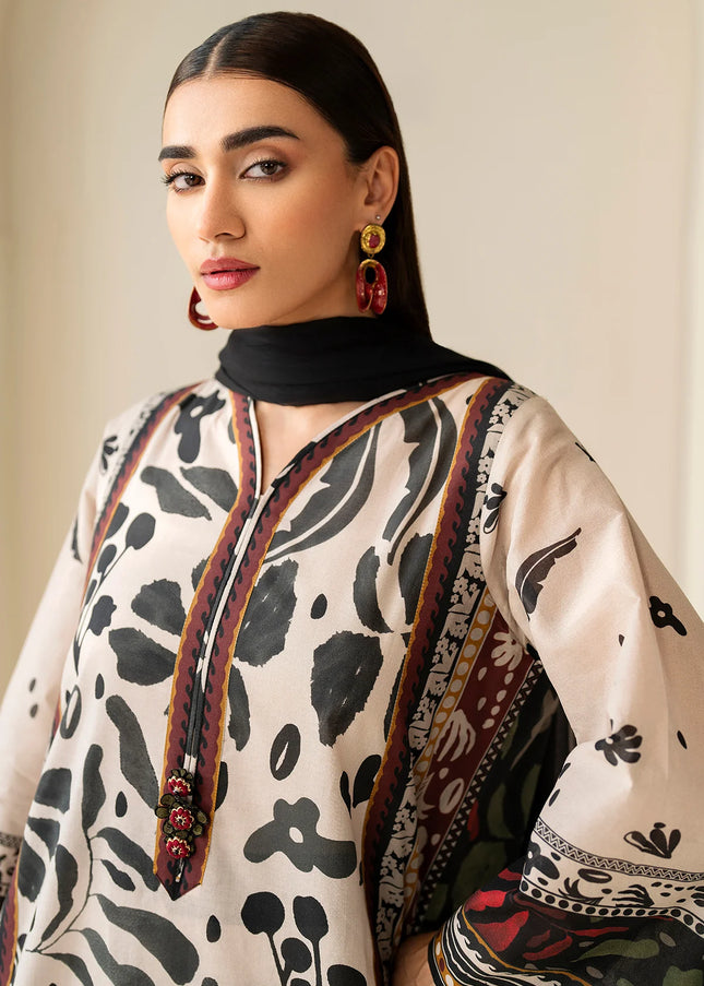 Baroque | Embroidered Printed Lawn UF-4199