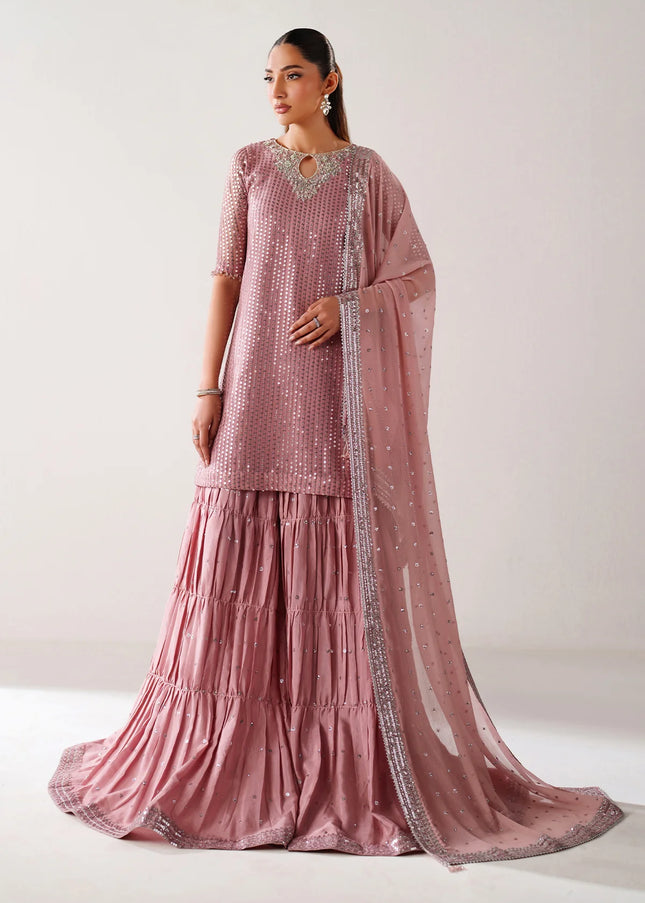 Baroque | Embroidered Chiffon UF-4388