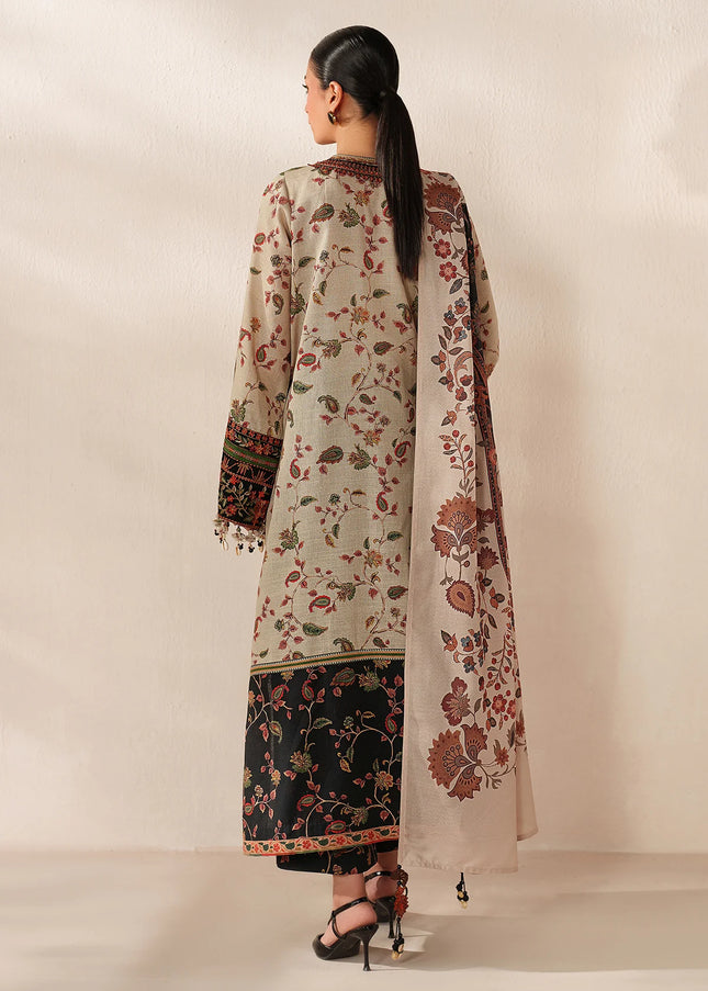 Baroque | Embroidered Khaddar UF-4356