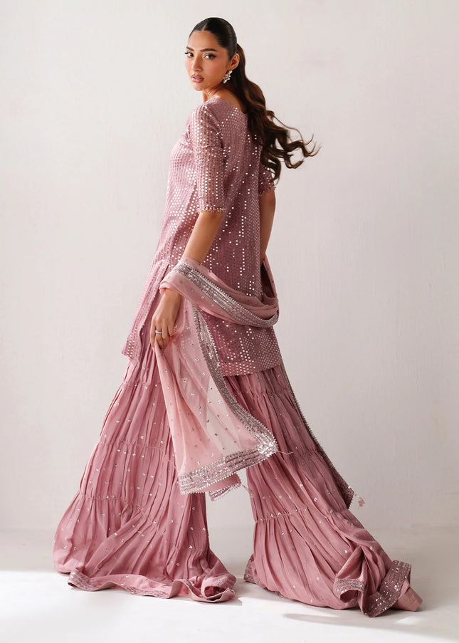 Baroque | Embroidered Chiffon UF-4388