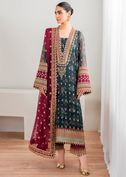 Baroque | Embroidered Cotton Patti UF-689