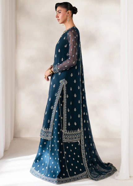 Baroque | Embroidered Chiffon UF-4142