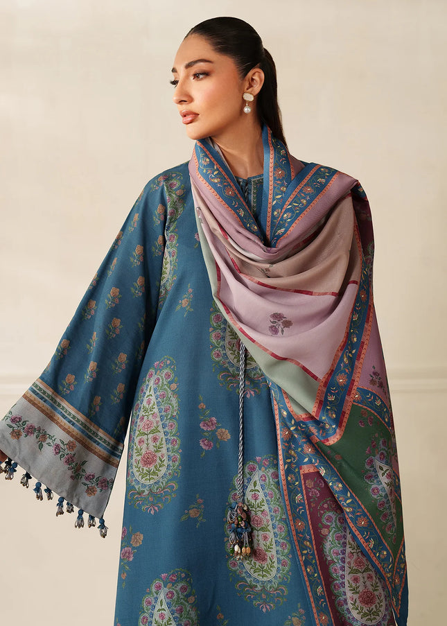 Baroque | Digital Printed Khaddar UF-4340