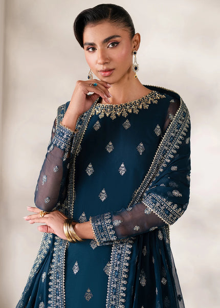 Baroque | Embroidered Chiffon UF-4142