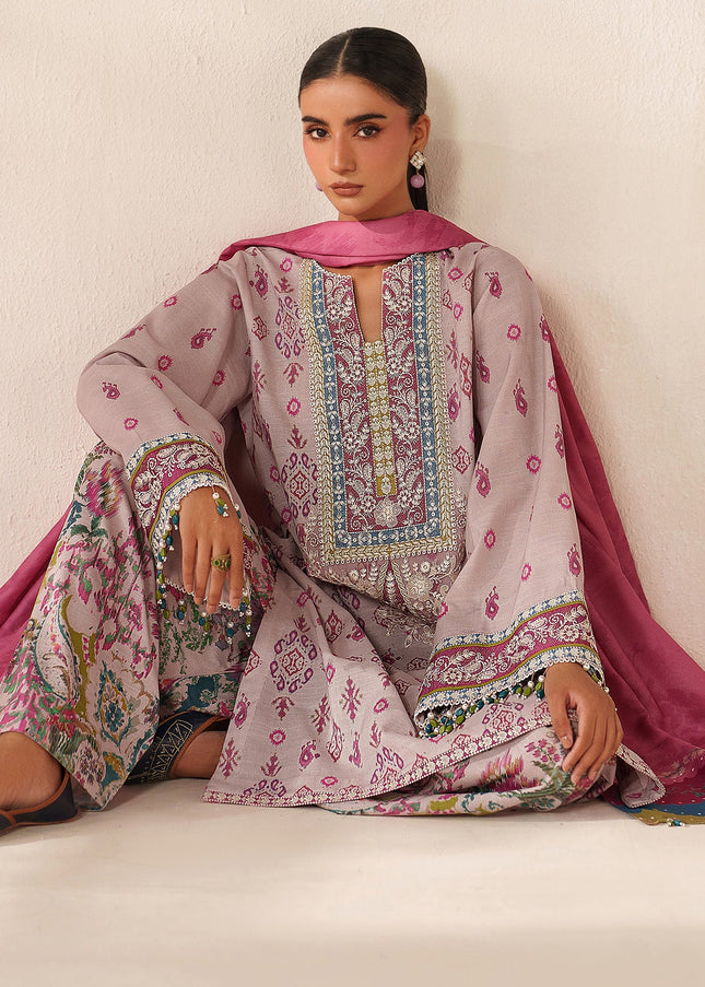 Baroque | Embroidered Khaddar UF-4357