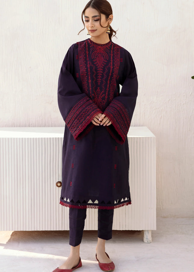 Jazmin | Embroidered Khaddar UW-0246