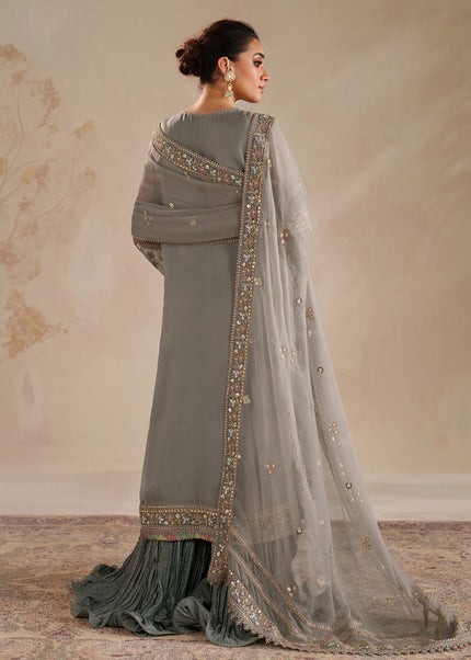 Baroque | Embroidered Chiffon UF-4364