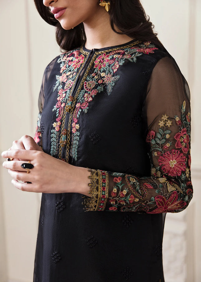 Baroque | Embroidered Organza UF-290