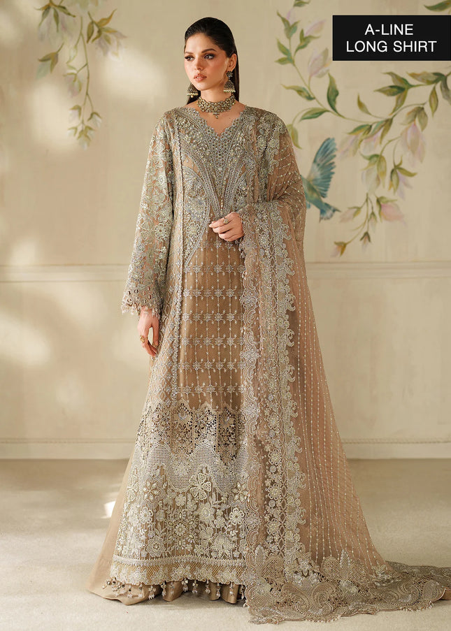 Baroque | Embroidered Chiffon CH14-08