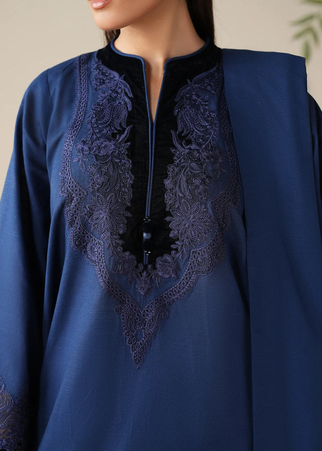 Baroque | Embroidered Khaddar PR-1197