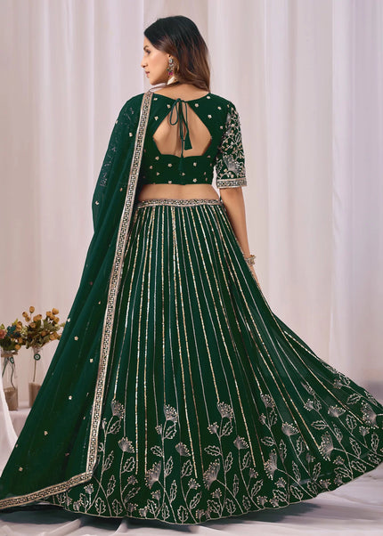 Georgette Embroidered Lehenga Choli Series