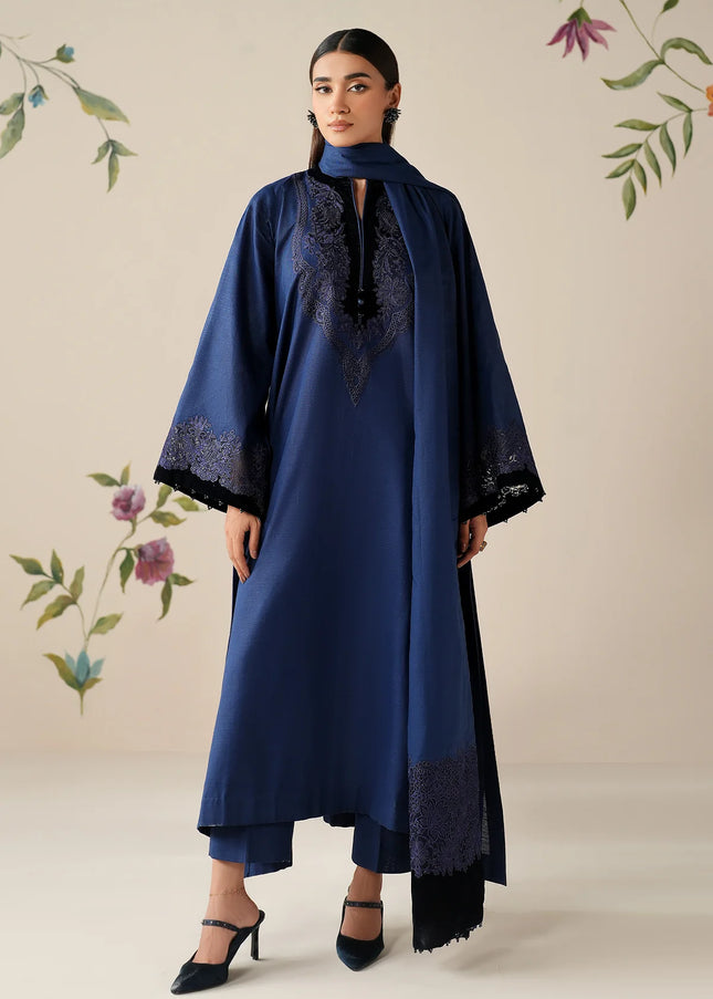 Baroque | Embroidered Khaddar PR-1197