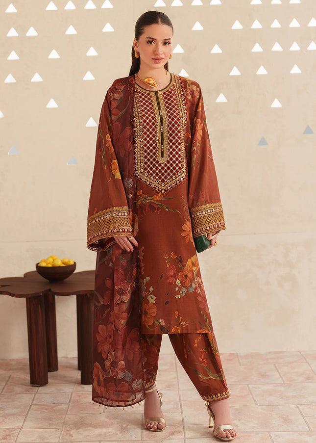 Baroque | Embroidered Lawn UF-4409