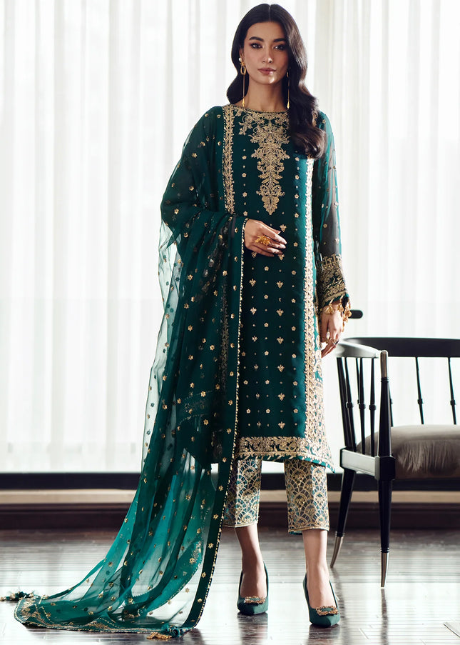 Baroque | Embroidered Chiffon UF-505