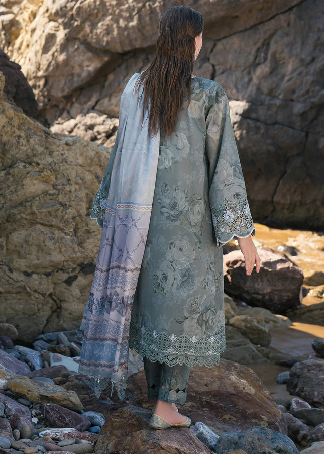 Baroque | Embroidered Printed Lawn UF-4118