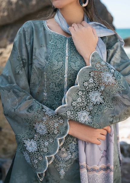 Baroque | Embroidered Printed Lawn UF-4118