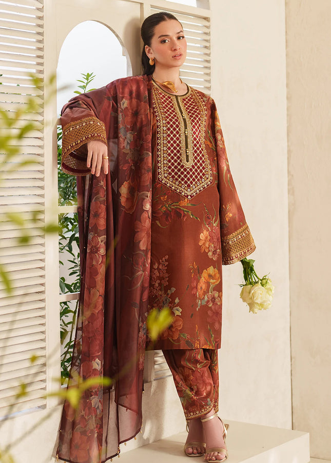 Baroque | Embroidered Lawn UF-4409