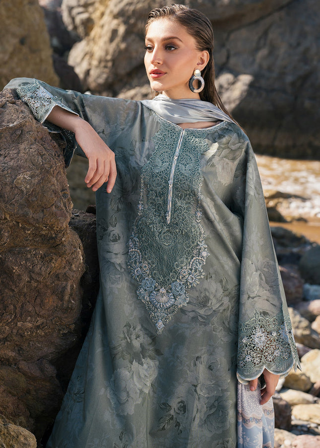 Baroque | Embroidered Printed Lawn UF-4118