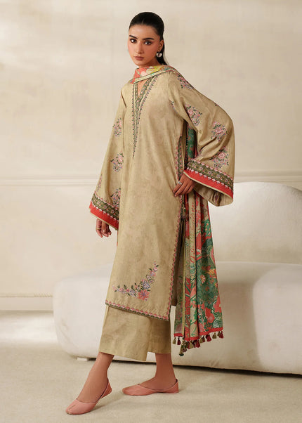 Baroque | Embroidered Khaddar UF-4342