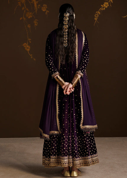 Baroque | Embroidered Velvet UF-4628