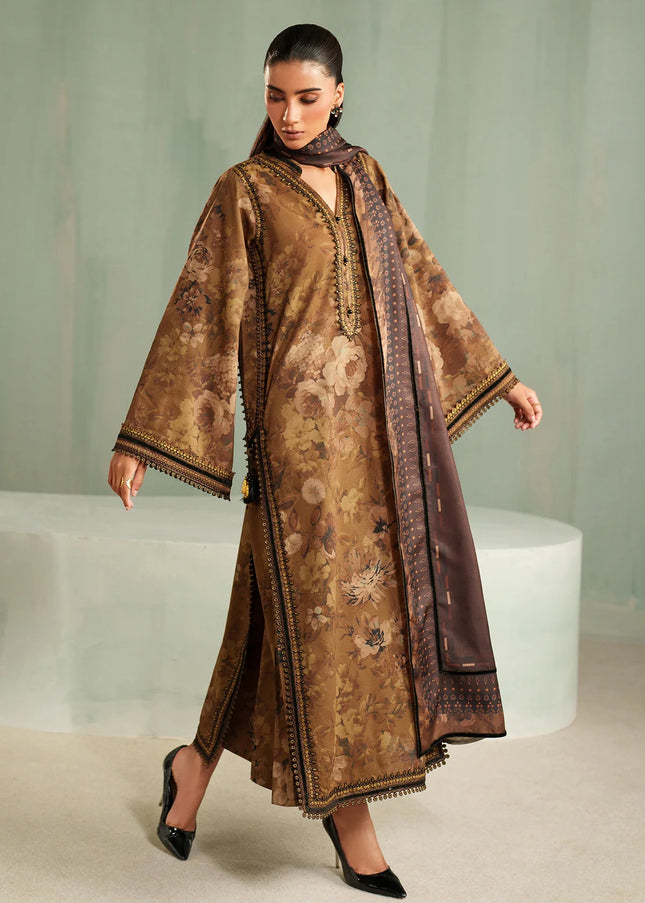 Baroque | Embroidered Khaddar UF-4324