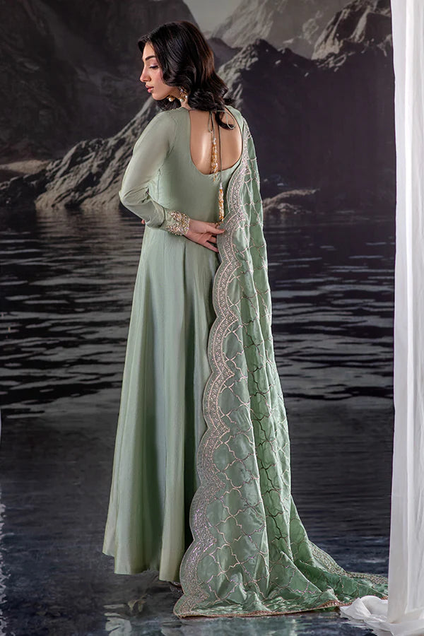 Farrukhzia | Laavni - Mauve Green