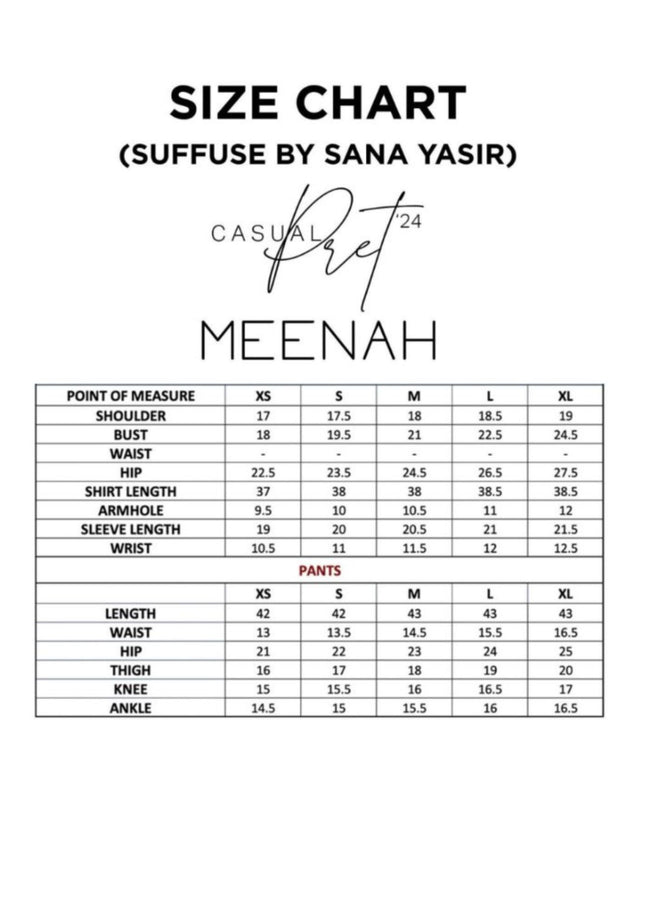 Suffuse | Casual Pret '24 - Meenah