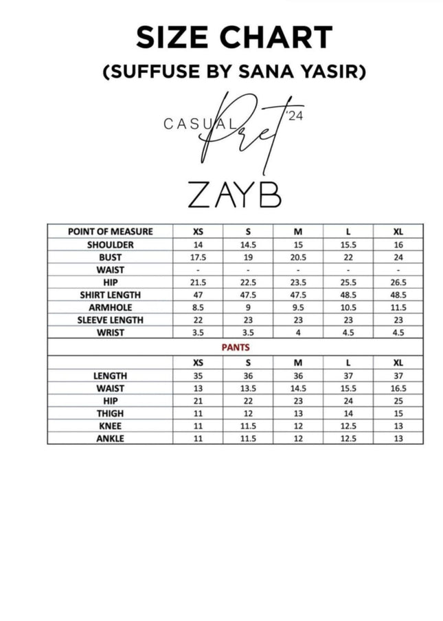 Suffuse | Casual Pret '24 - Zayb