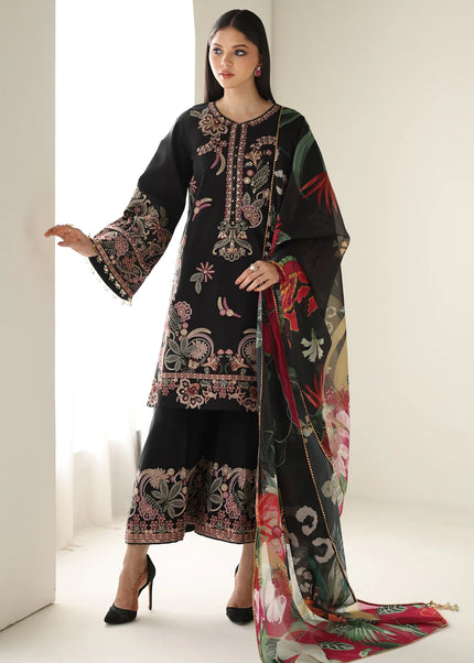 Baroque | Embroidered Raw Silk UF-4175