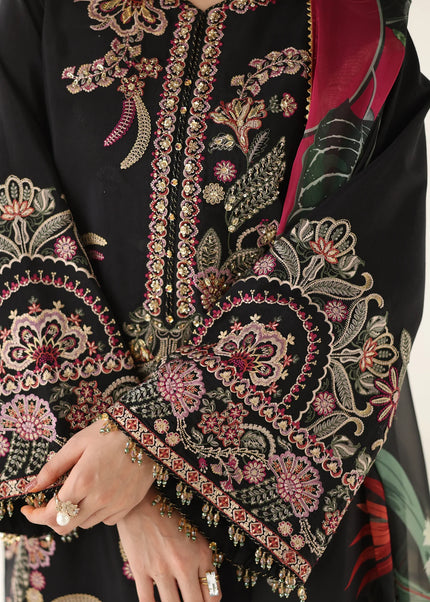 Baroque | Embroidered Raw Silk UF-4175