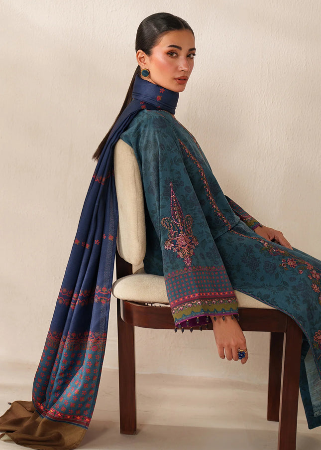 Baroque | Embroidered Khaddar UF-4359