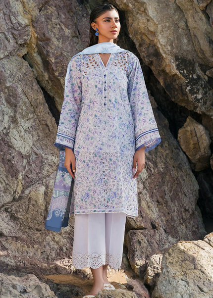 Baroque | Embroidered Printed Lawn UF-4122